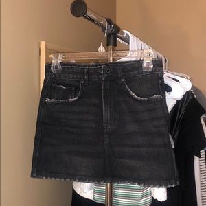 zara mini skirt